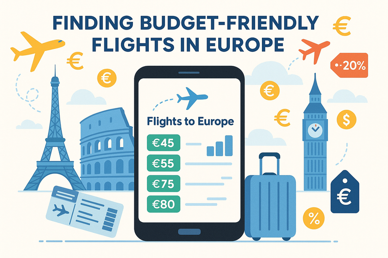 How to Find Budget-Friendly Flights in Europe