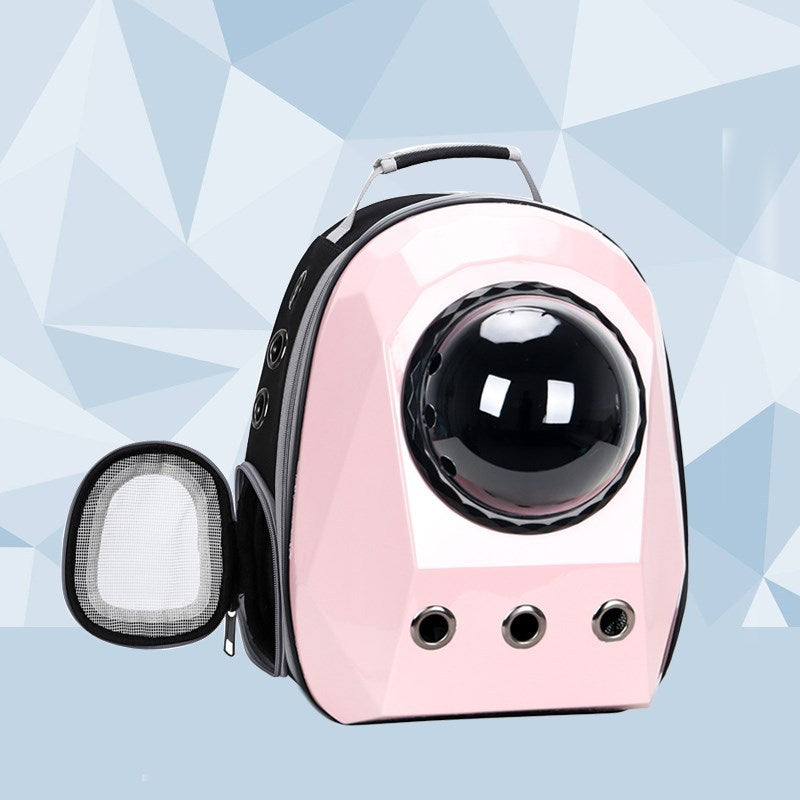 Travel safely with your pet using this Cat & Dog Breathable Travel Carrier Bag. Lightweight, portable, and designed with a spacious capsule-style cabin, it’s perfect for outdoor adventures and trips.