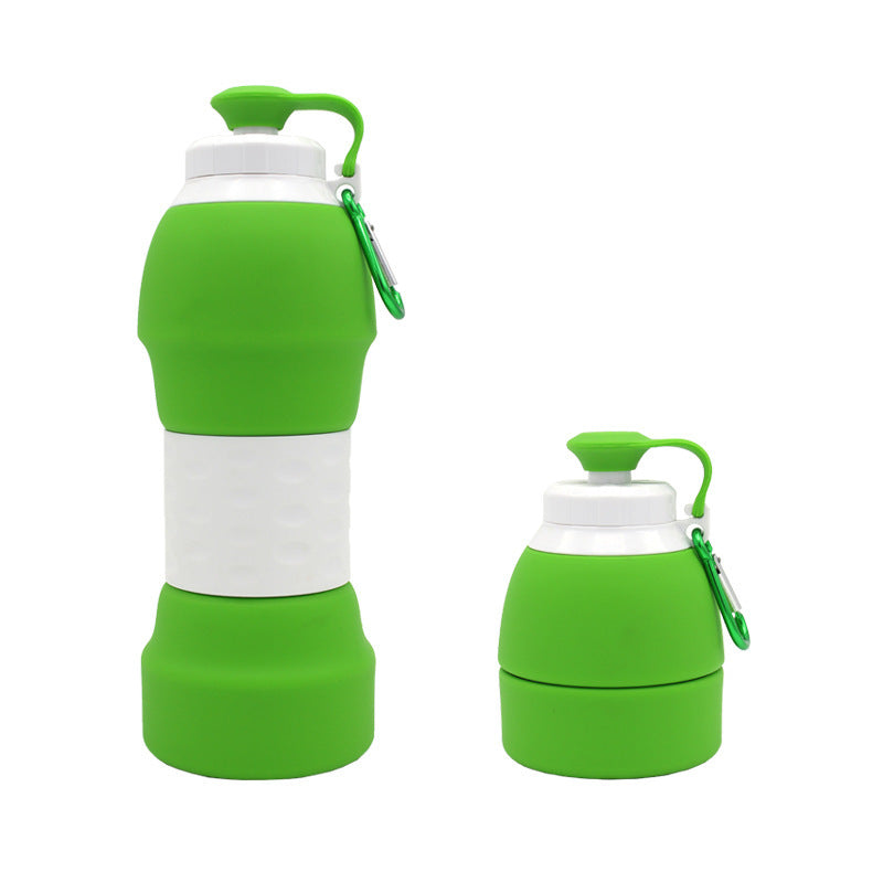 Stay hydrated anywhere with this Silicone Folding Water Bottle. Lightweight, leak-proof, and portable—perfect for travel, gym, hiking, or daily use.
