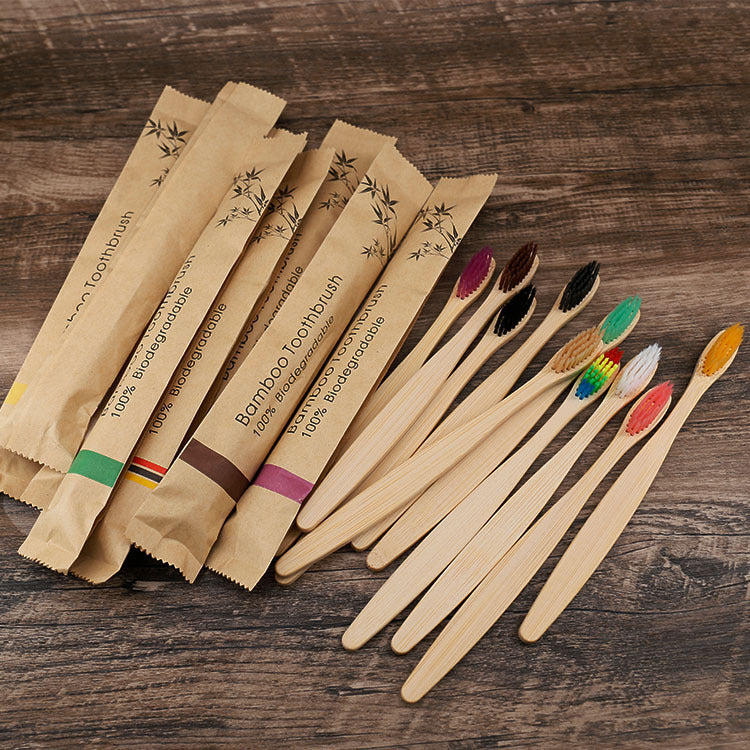 Upgrade your oral care with this 10-Piece Colorful Bamboo Toothbrush Set. Soft bristles, eco-friendly materials, and charcoal-infused tips make it perfect for gentle, effective cleaning.