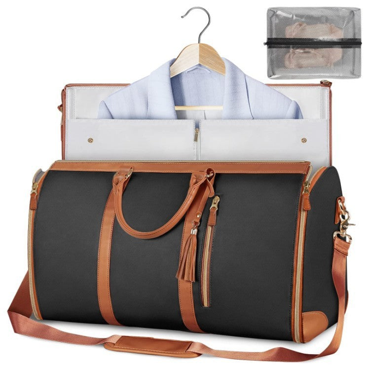 Travel in style with this Large Capacity Women’s Travel Duffle Bag. Foldable, waterproof, and perfect for clothes, trips, or weekend getaways.