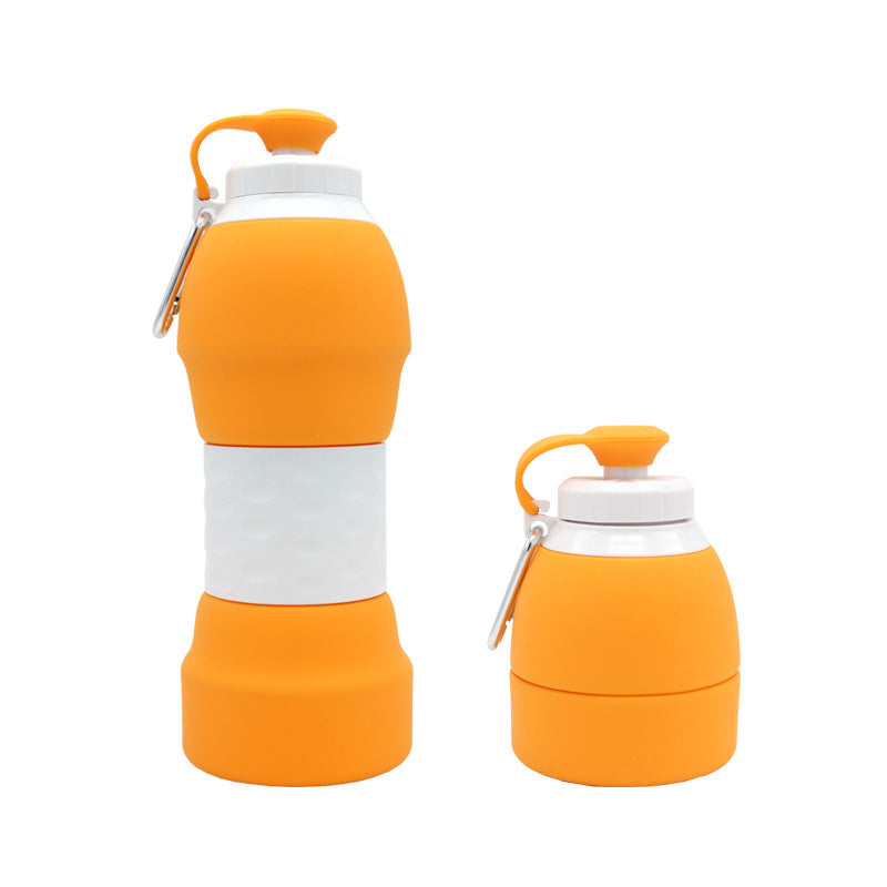 Stay hydrated anywhere with this Silicone Folding Water Bottle. Lightweight, leak-proof, and portable—perfect for travel, gym, hiking, or daily use.