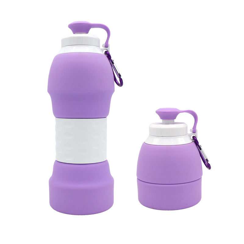 Stay hydrated anywhere with this Silicone Folding Water Bottle. Lightweight, leak-proof, and portable—perfect for travel, gym, hiking, or daily use.