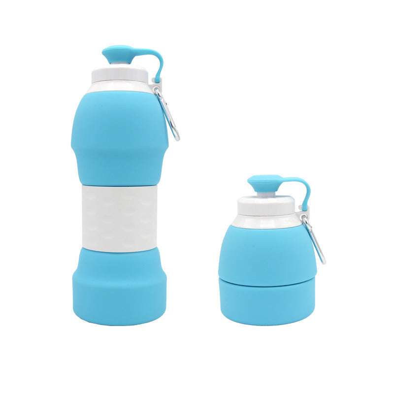 Stay hydrated anywhere with this Silicone Folding Water Bottle. Lightweight, leak-proof, and portable—perfect for travel, gym, hiking, or daily use.