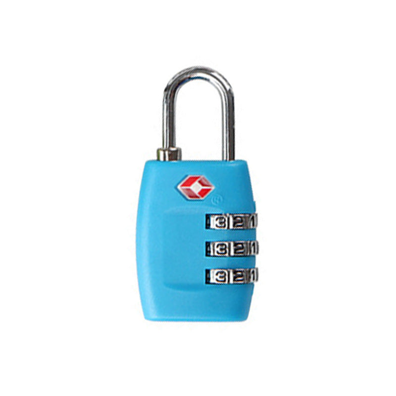 Keep your luggage secure with this TSA-Approved Plastic Zipper Code Lock. Durable, easy to use, and perfect for travel and tourism.