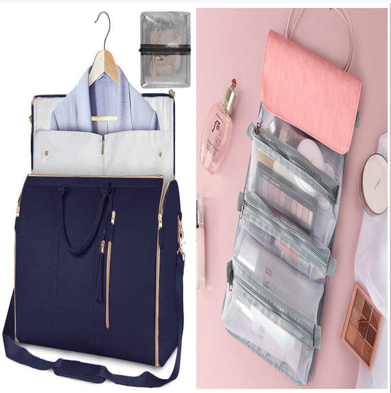 Travel in style with this Large Capacity Women’s Travel Duffle Bag. Foldable, waterproof, and perfect for clothes, trips, or weekend getaways.