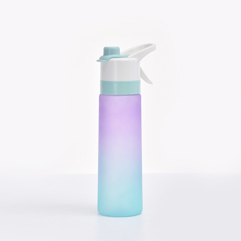 Stay refreshed on the go with this Large Capacity Spray Water Bottle. Lightweight, portable, and perfect for sports, fitness, travel, or outdoor activities.