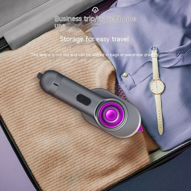 Keep your clothes wrinkle-free anywhere with this Portable Wet and Dry Handheld Garment Steamer. Compact, travel-friendly, and efficient—perfect for home or on-the-go use.