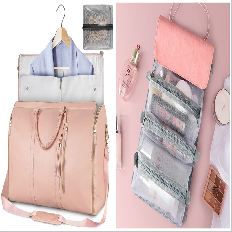 Travel in style with this Large Capacity Women’s Travel Duffle Bag. Foldable, waterproof, and perfect for clothes, trips, or weekend getaways.
