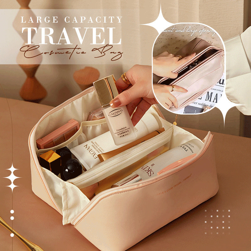 Keep all your beauty essentials organized with this Large Capacity Travel Cosmetic Bag. Multifunctional, spacious, and stylish—perfect for women on the go.