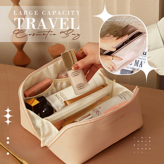 Keep all your beauty essentials organized with this Large Capacity Travel Cosmetic Bag. Multifunctional, spacious, and stylish—perfect for women on the go.