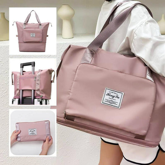Travel, gym, or weekend in style with this Foldable Waterproof Travel Bag. Lightweight, spacious, and versatile, it’s perfect for overnight trips or fitness sessions.