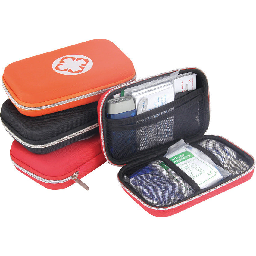 Be prepared for emergencies with this Outdoor EVA First Aid Kit. Portable, durable, and perfect for car, home, or travel use.