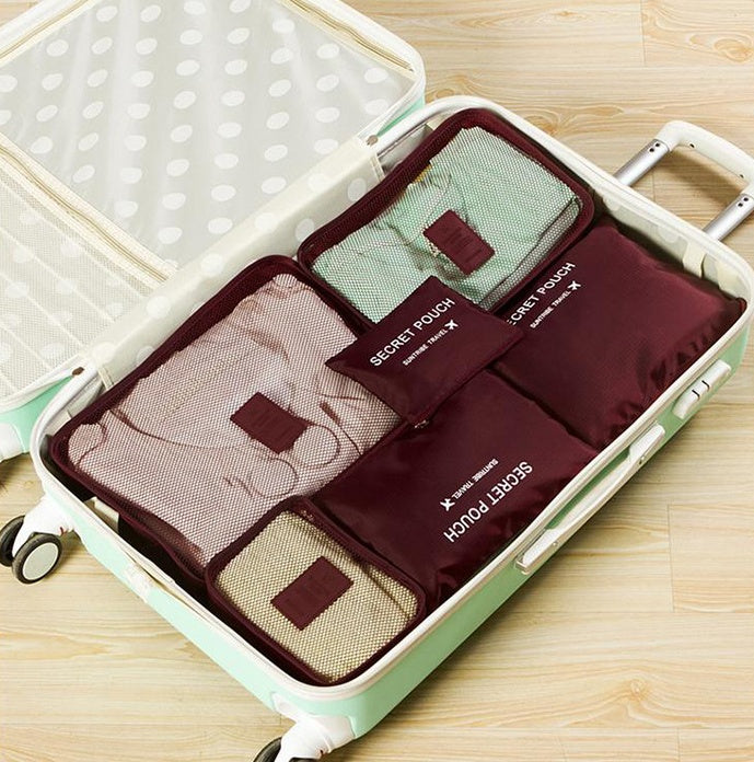 Keep your luggage neat and organized with this Durable Waterproof Nylon Packing Cube Travel Organizer Bag. Lightweight, sturdy, and water-resistant, it’s perfect for separating clothes and essentials on any trip.