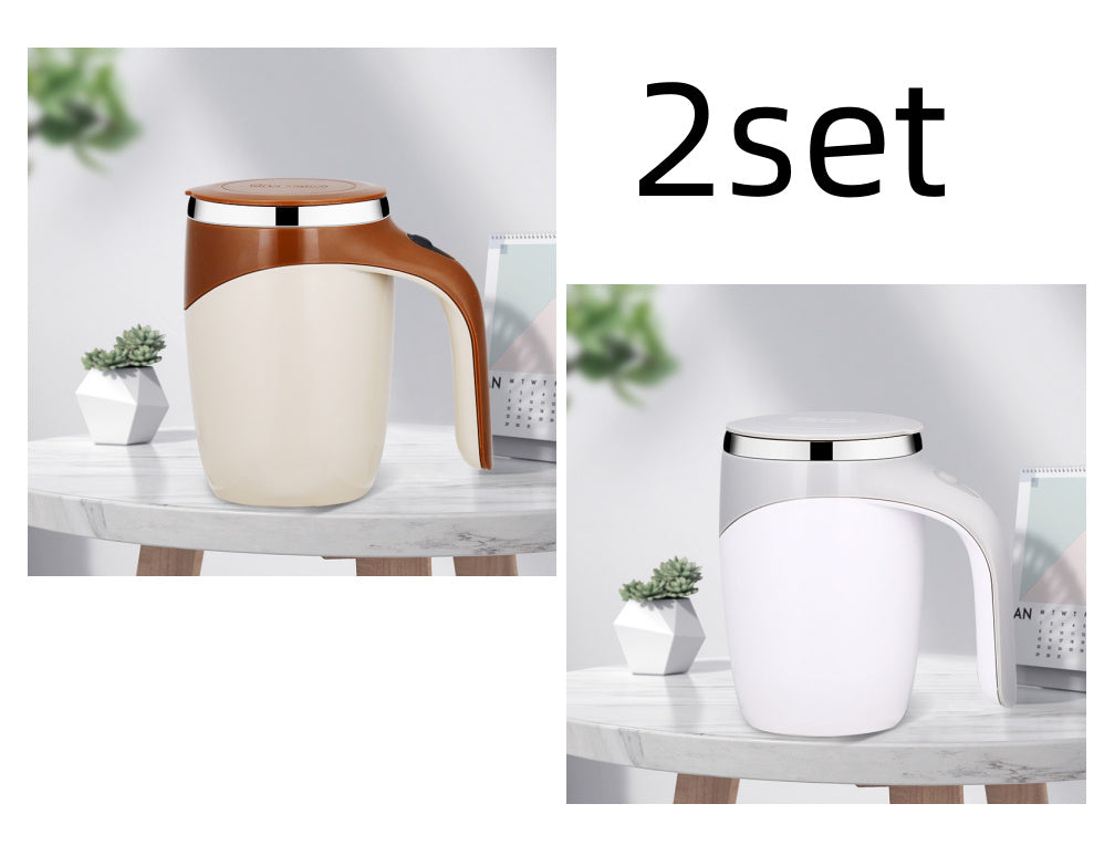 Mix drinks effortlessly with this Rechargeable Automatic Stirring Cup. Perfect for coffee, milkshakes, or tea—portable, electric, and convenient for home or office use.
