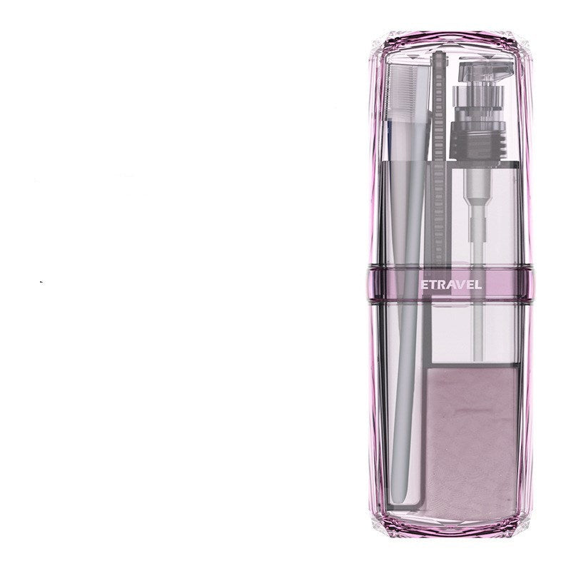 Organize your essentials with this Travel-Size Toiletry Set and Wash Cup. Compact, portable, and convenient—perfect for trips, gym, or daily use.