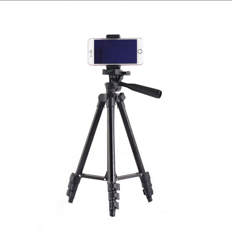 Capture steady shots anywhere with this Portable Camera Tripod. Compatible with Apple devices, DSLR cameras, and micro single cameras—lightweight and easy to carry.