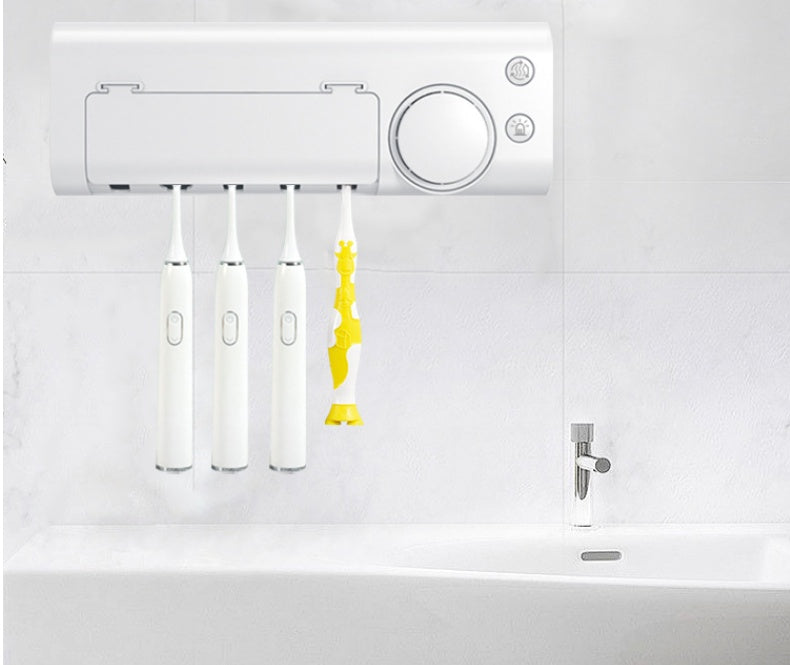Keep your toothbrush clean and germ-free with this Ultraviolet Toothbrush Sterilizer Box. Compact, safe, and effective—perfect for home or travel use.