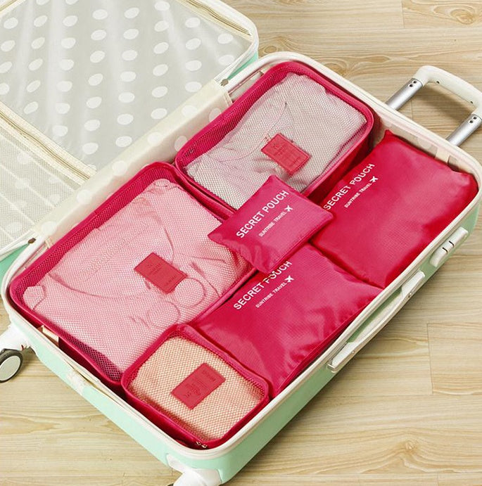 Keep your luggage neat and organized with this Durable Waterproof Nylon Packing Cube Travel Organizer Bag. Lightweight, sturdy, and water-resistant, it’s perfect for separating clothes and essentials on any trip.