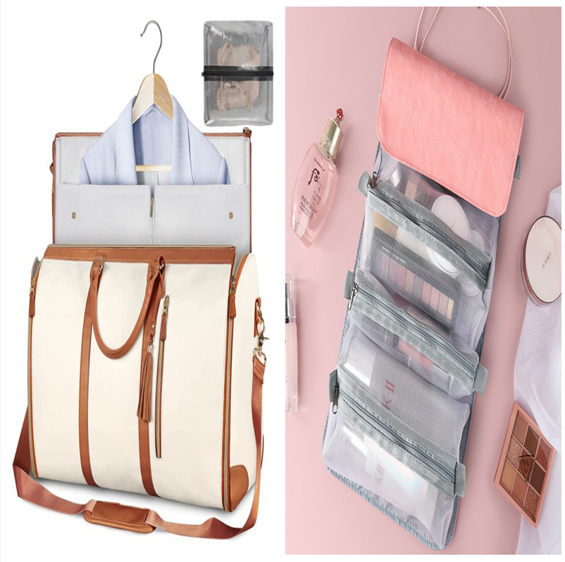 Travel in style with this Large Capacity Women’s Travel Duffle Bag. Foldable, waterproof, and perfect for clothes, trips, or weekend getaways.