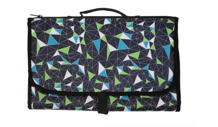 Make diaper changes hassle-free anywhere with this Baby Portable Foldable Travel Nappy Changing Mat. Waterproof, compact, and washable, it’s perfect for on-the-go use and comes with a convenient storage bag.