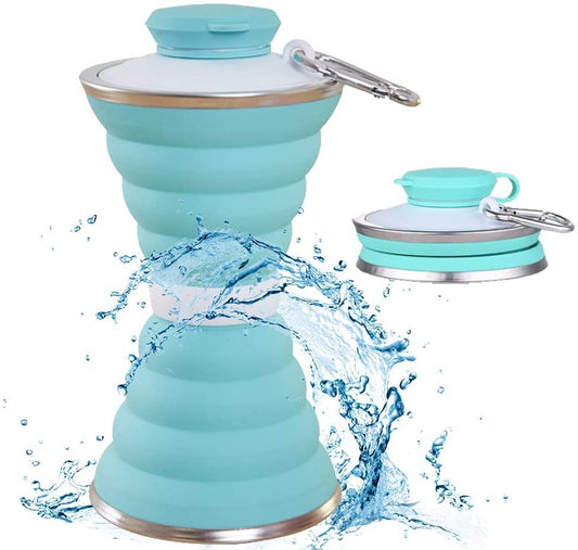 Stay hydrated anywhere with this 500ML Foldable Silicone Water Bottle. Leak-proof, portable, and reusable, it’s perfect for sports, travel, hiking, or everyday use.