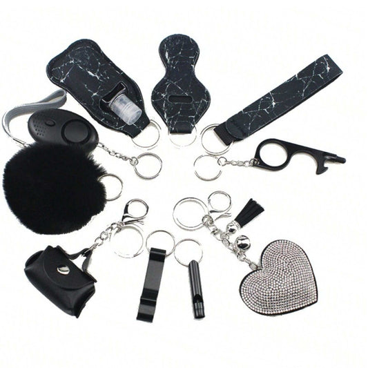 Stay safe anywhere with this 10 PCS Personal Alarm Safety Set. Compact, easy to use, and ideal for emergencies or personal protection.
