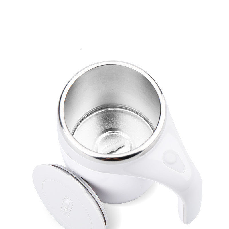 Mix drinks effortlessly with this Rechargeable Automatic Stirring Cup. Perfect for coffee, milkshakes, or tea—portable, electric, and convenient for home or office use.