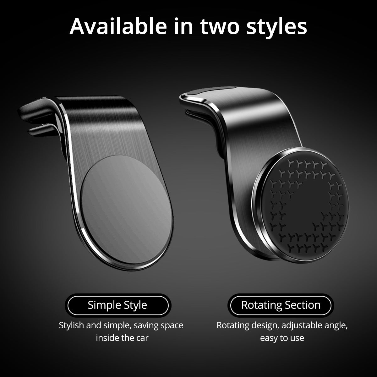 Keep your phone secure while driving with this Magnetic Car Phone Holder. Easy to install, adjustable, and compatible with most smartphones—perfect for safe, hands-free use.