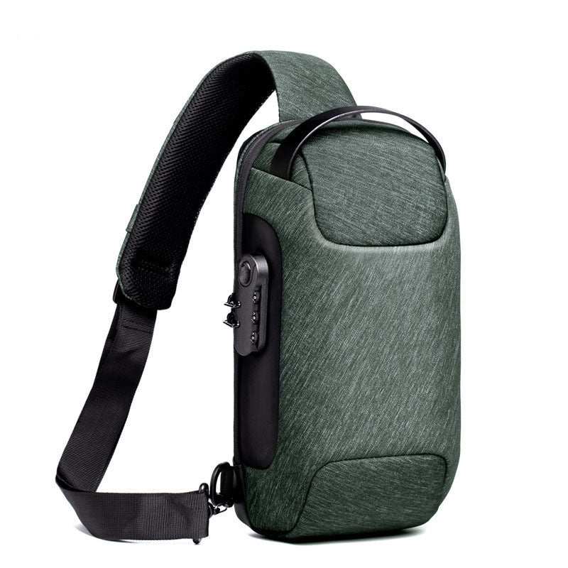 Carry essentials safely with this Waterproof Men’s Sling Bag. Stylish, durable, and perfect for daily use, travel, or outdoor activities.