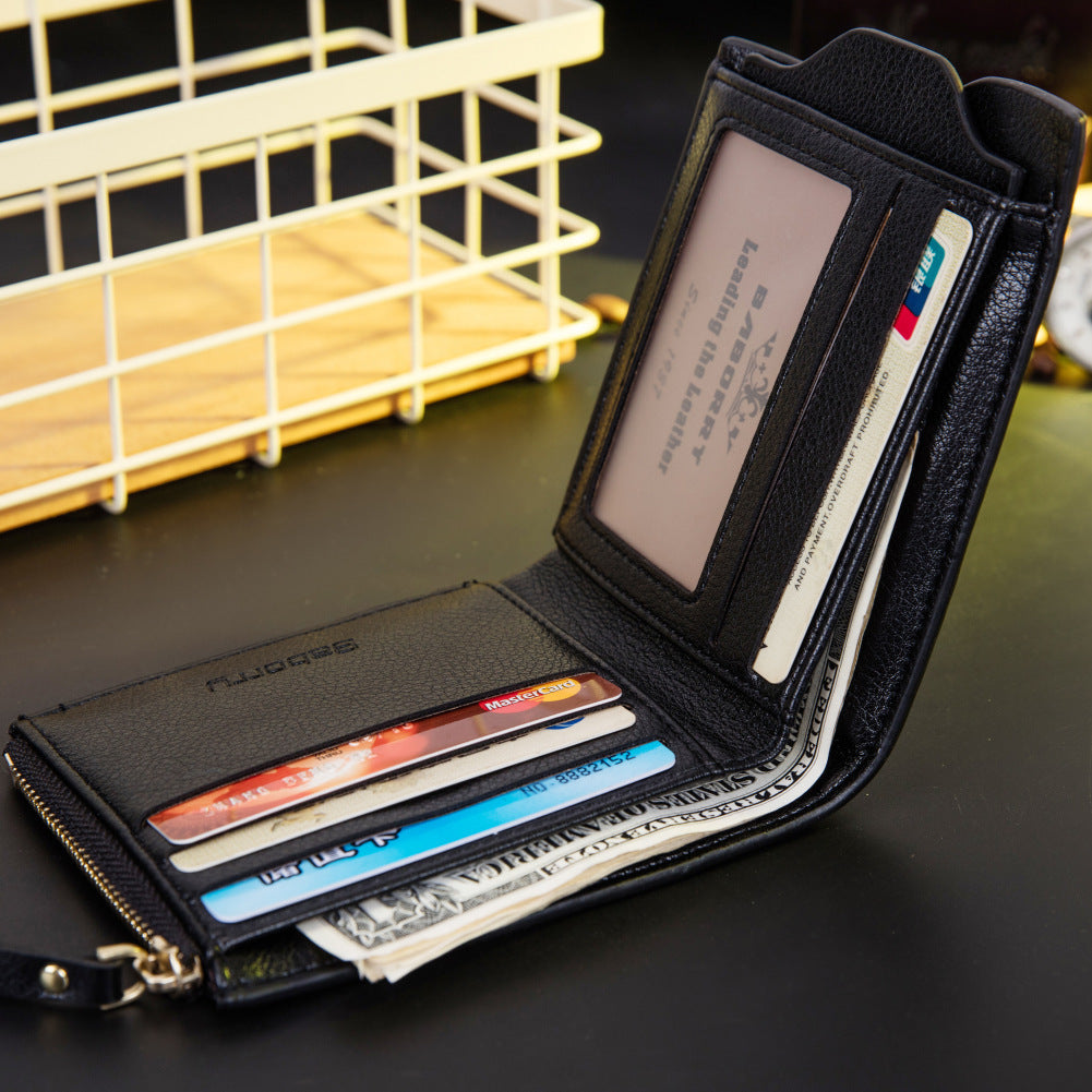 Keep your cards and cash secure with this RFID Men’s Wallet. Sleek, durable, and perfect for everyday use or travel.