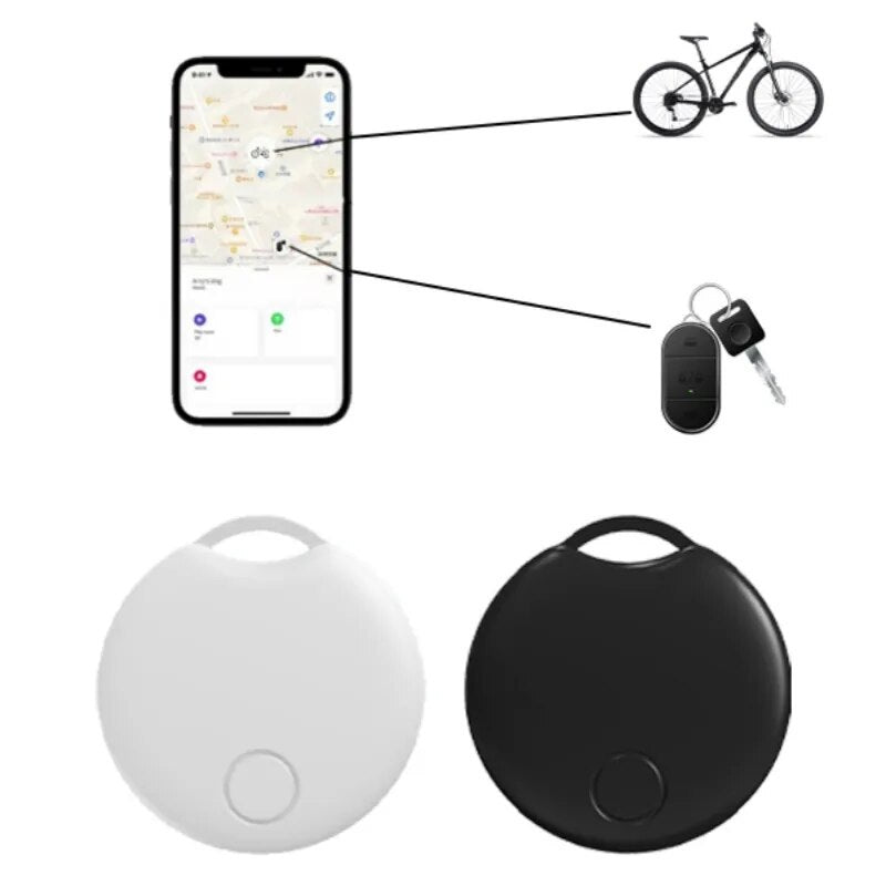 Keep track of your valuables with this Bluetooth GPS Tracker Replacement for AirTag. Portable, precise, and perfect for bags, wallets, keys, or bikes.