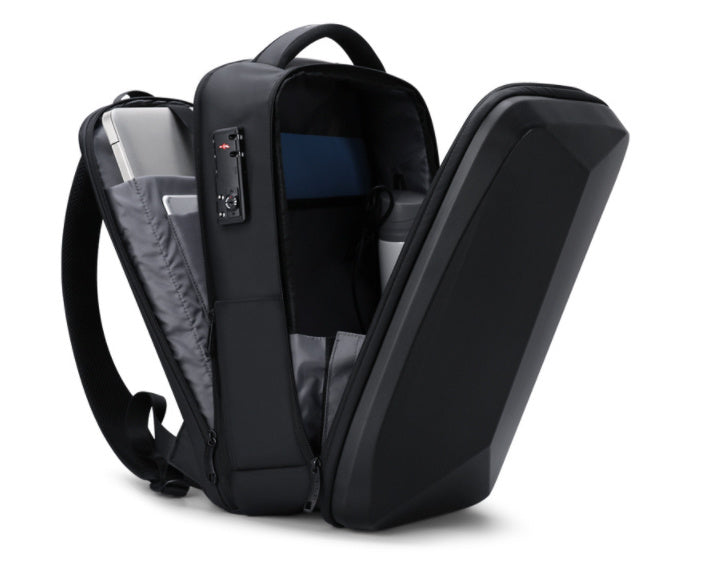 Secure your belongings in style with this Men’s Business Casual Anti-Theft Backpack. Password lock, durable, and perfect for business trips, travel, or school.