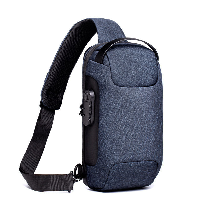 Carry essentials safely with this Waterproof Men’s Sling Bag. Stylish, durable, and perfect for daily use, travel, or outdoor activities.