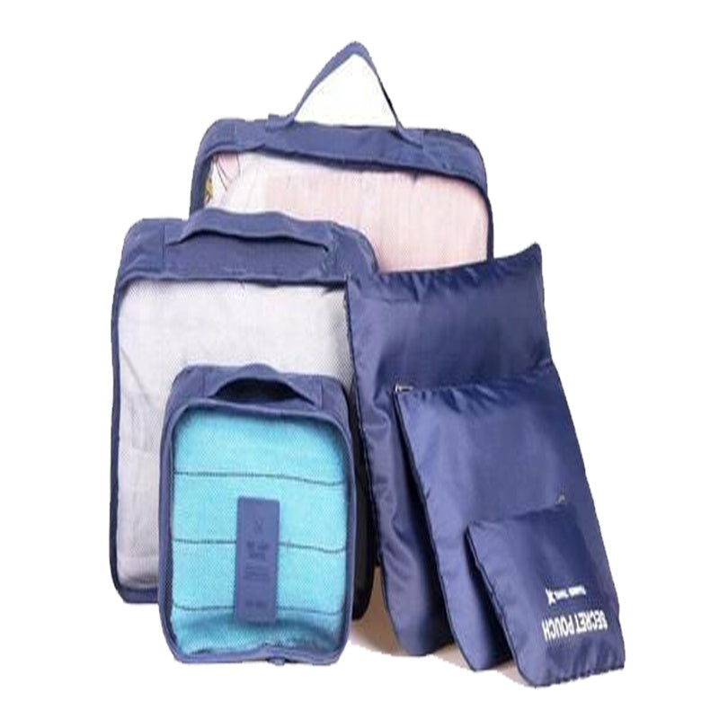 Stay organized on every trip with these Portable Travel Luggage Packing Cubes. Lightweight, durable, and space-saving—perfect for keeping clothes and essentials neatly arranged in your suitcase.