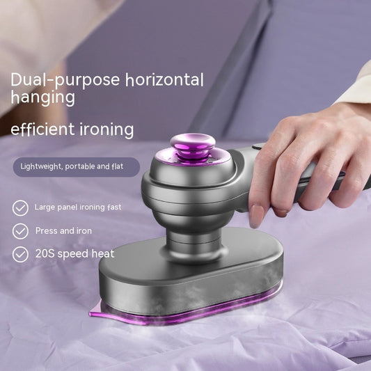 Keep your clothes wrinkle-free anywhere with this Portable Wet and Dry Handheld Garment Steamer. Compact, travel-friendly, and efficient—perfect for home or on-the-go use.