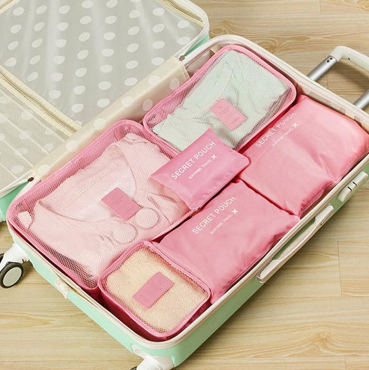 Keep your luggage neat and organized with this Durable Waterproof Nylon Packing Cube Travel Organizer Bag. Lightweight, sturdy, and water-resistant, it’s perfect for separating clothes and essentials on any trip.