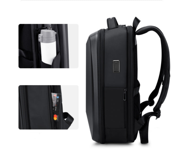 Secure your belongings in style with this Men’s Business Casual Anti-Theft Backpack. Password lock, durable, and perfect for business trips, travel, or school.