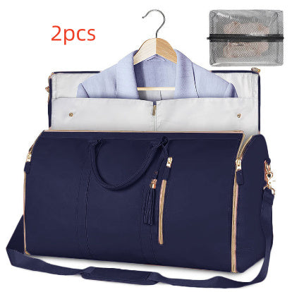 Travel in style with this Large Capacity Women’s Travel Duffle Bag. Foldable, waterproof, and perfect for clothes, trips, or weekend getaways.