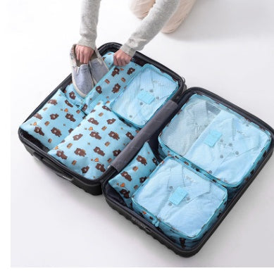 Keep your luggage neat and organized with this Durable Waterproof Nylon Packing Cube Travel Organizer Bag. Lightweight, sturdy, and water-resistant, it’s perfect for separating clothes and essentials on any trip.