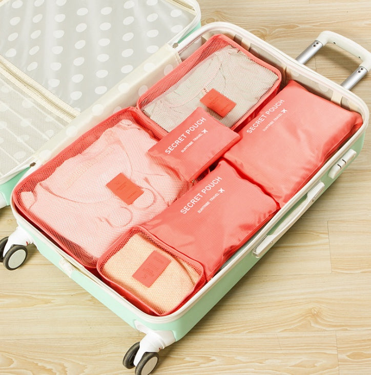 Keep your luggage neat and organized with this Durable Waterproof Nylon Packing Cube Travel Organizer Bag. Lightweight, sturdy, and water-resistant, it’s perfect for separating clothes and essentials on any trip.