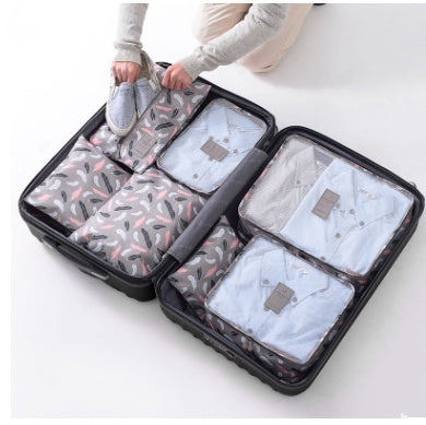 Keep your luggage neat and organized with this Durable Waterproof Nylon Packing Cube Travel Organizer Bag. Lightweight, sturdy, and water-resistant, it’s perfect for separating clothes and essentials on any trip.