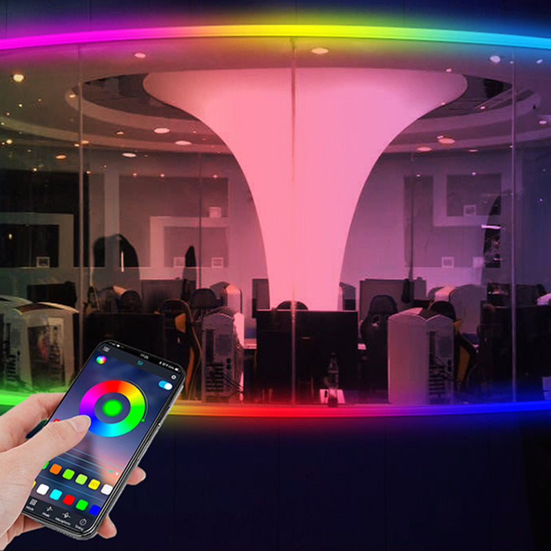 Add vibrant style to any space with this Decorative Smart Neon Light Strip. Customizable, energy-efficient, and app-controlled—perfect for home, gaming, or office décor.
