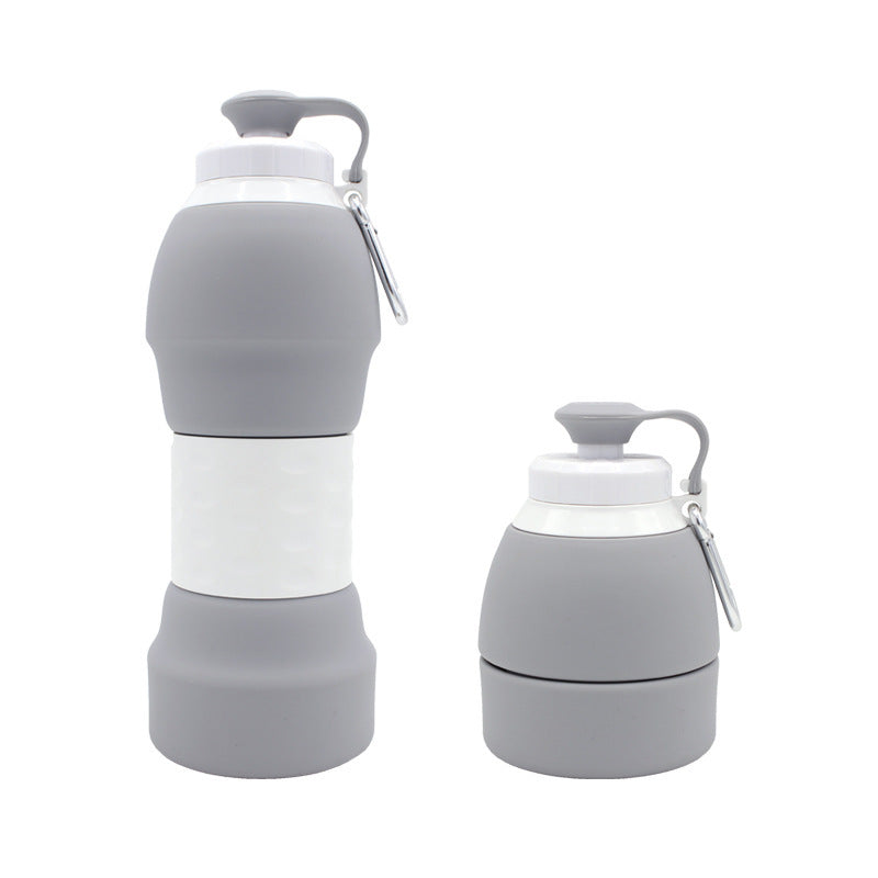 Stay hydrated anywhere with this Silicone Folding Water Bottle. Lightweight, leak-proof, and portable—perfect for travel, gym, hiking, or daily use.
