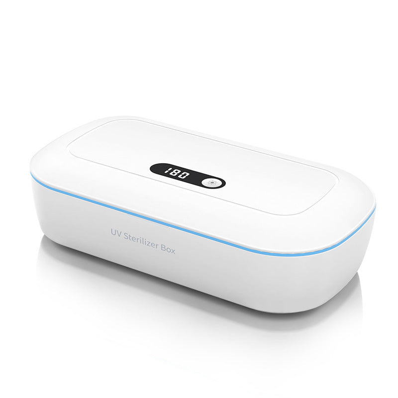 Keep your devices and accessories germ-free with this UVC Mobile Phone Sterilization Box. Effective, portable, and safe—perfect for phones, headsets, masks, and small items.