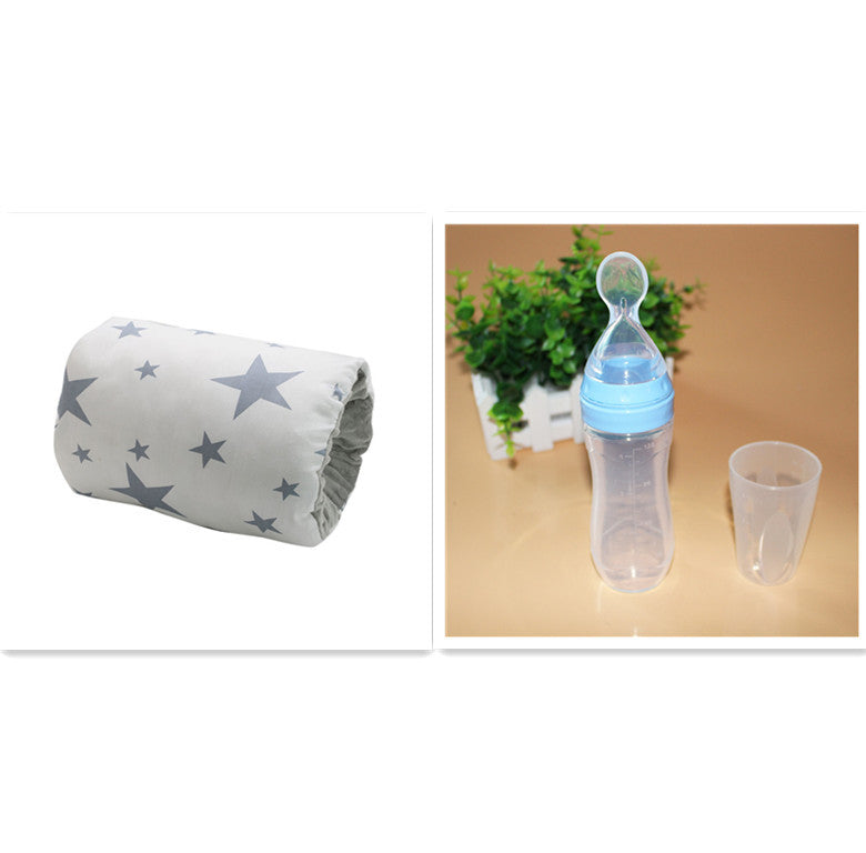 Make feeding time comfortable with this Adjustable Cotton Baby Nursing Arm Pillow. Soft, washable, and perfect for breastfeeding or bottle-feeding your infant.