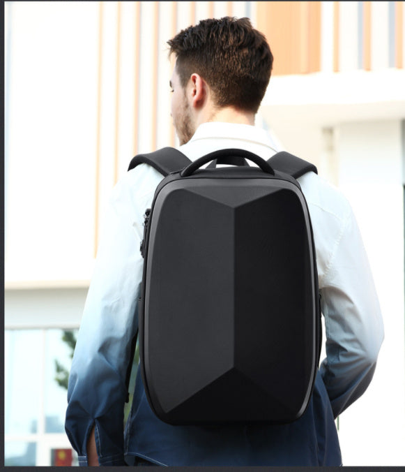 Secure your belongings in style with this Men’s Business Casual Anti-Theft Backpack. Password lock, durable, and perfect for business trips, travel, or school.