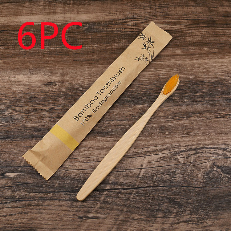 Upgrade your oral care with this 10-Piece Colorful Bamboo Toothbrush Set. Soft bristles, eco-friendly materials, and charcoal-infused tips make it perfect for gentle, effective cleaning.