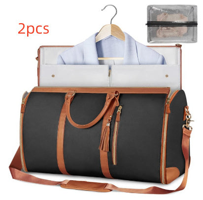 Travel in style with this Large Capacity Women’s Travel Duffle Bag. Foldable, waterproof, and perfect for clothes, trips, or weekend getaways.