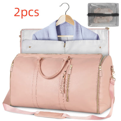 Travel in style with this Large Capacity Women’s Travel Duffle Bag. Foldable, waterproof, and perfect for clothes, trips, or weekend getaways.
